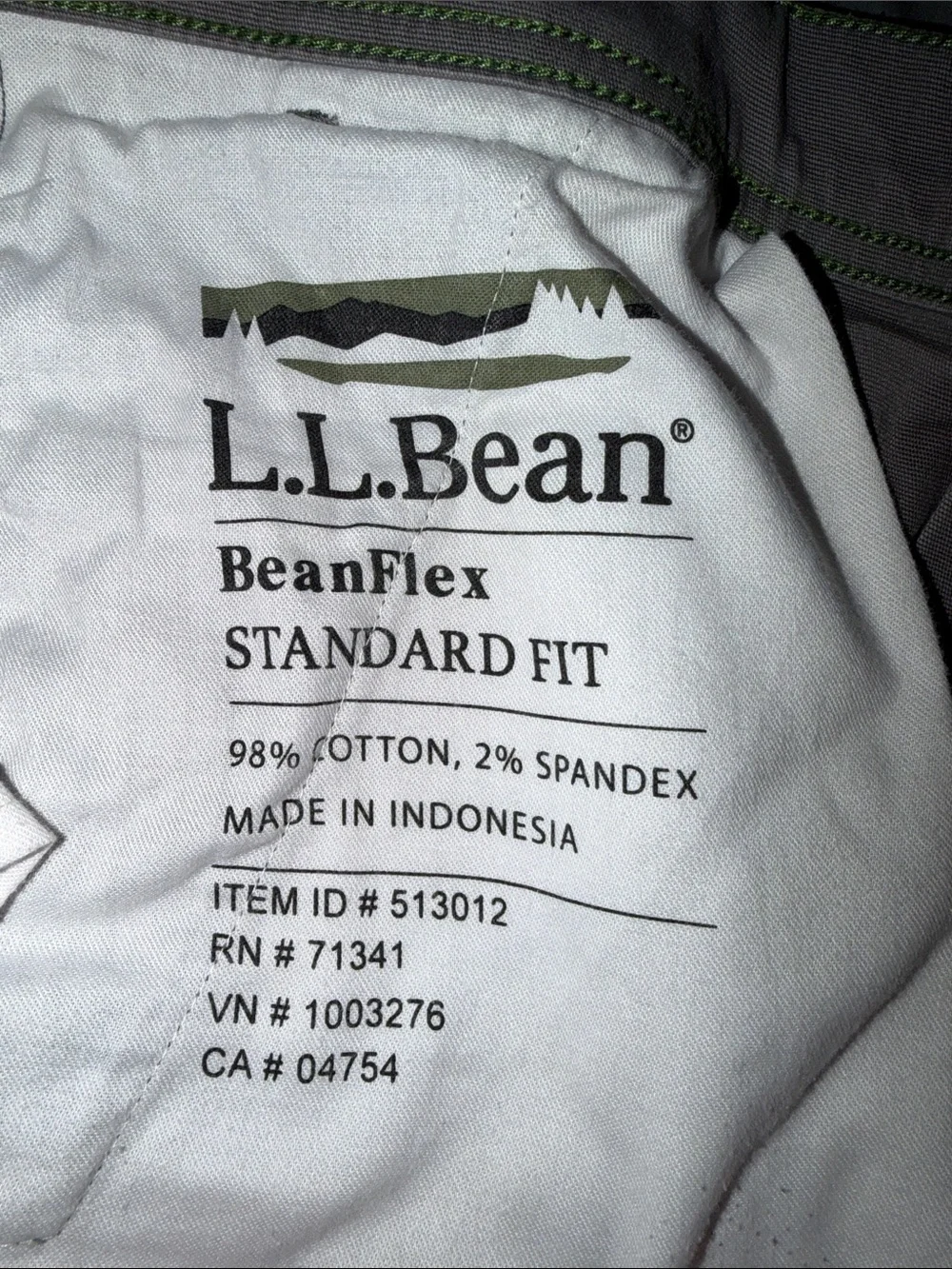 L.L. Bean Men's Gray Cargo Pants – BeanFlex Standard Fit 40x32